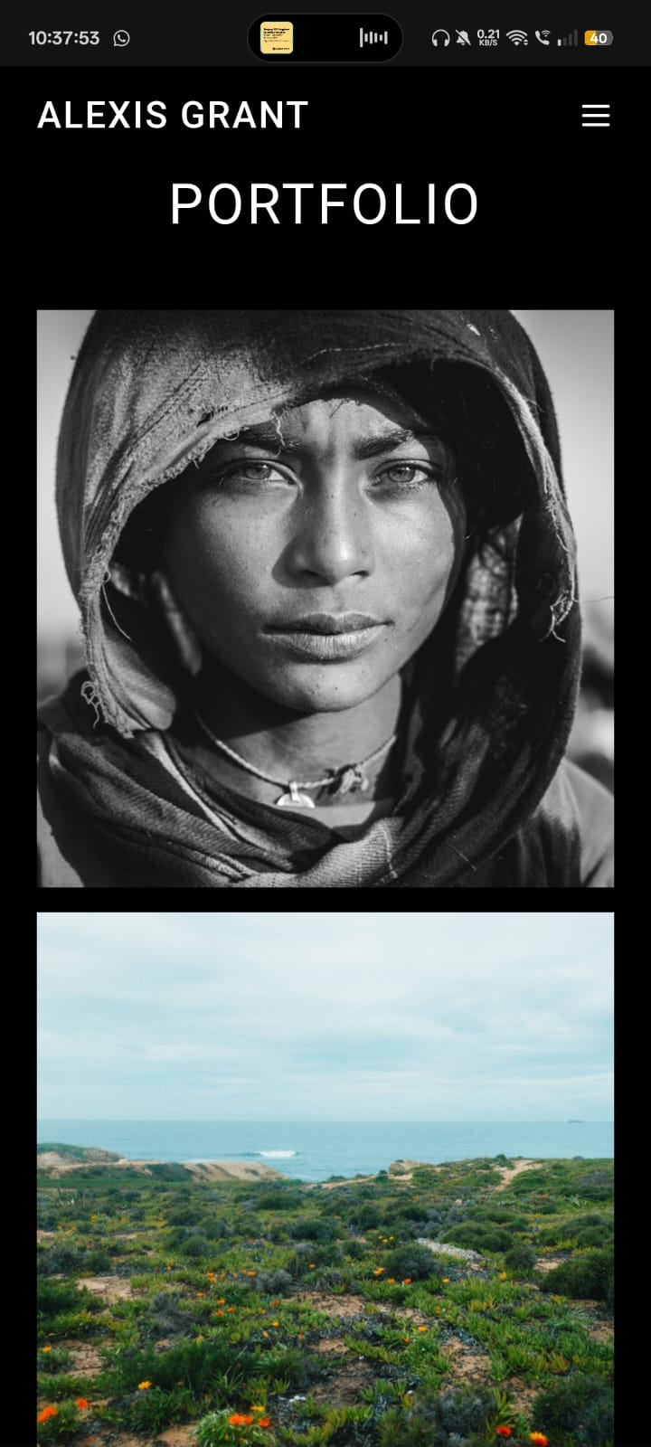 Portfolio Mobile 1