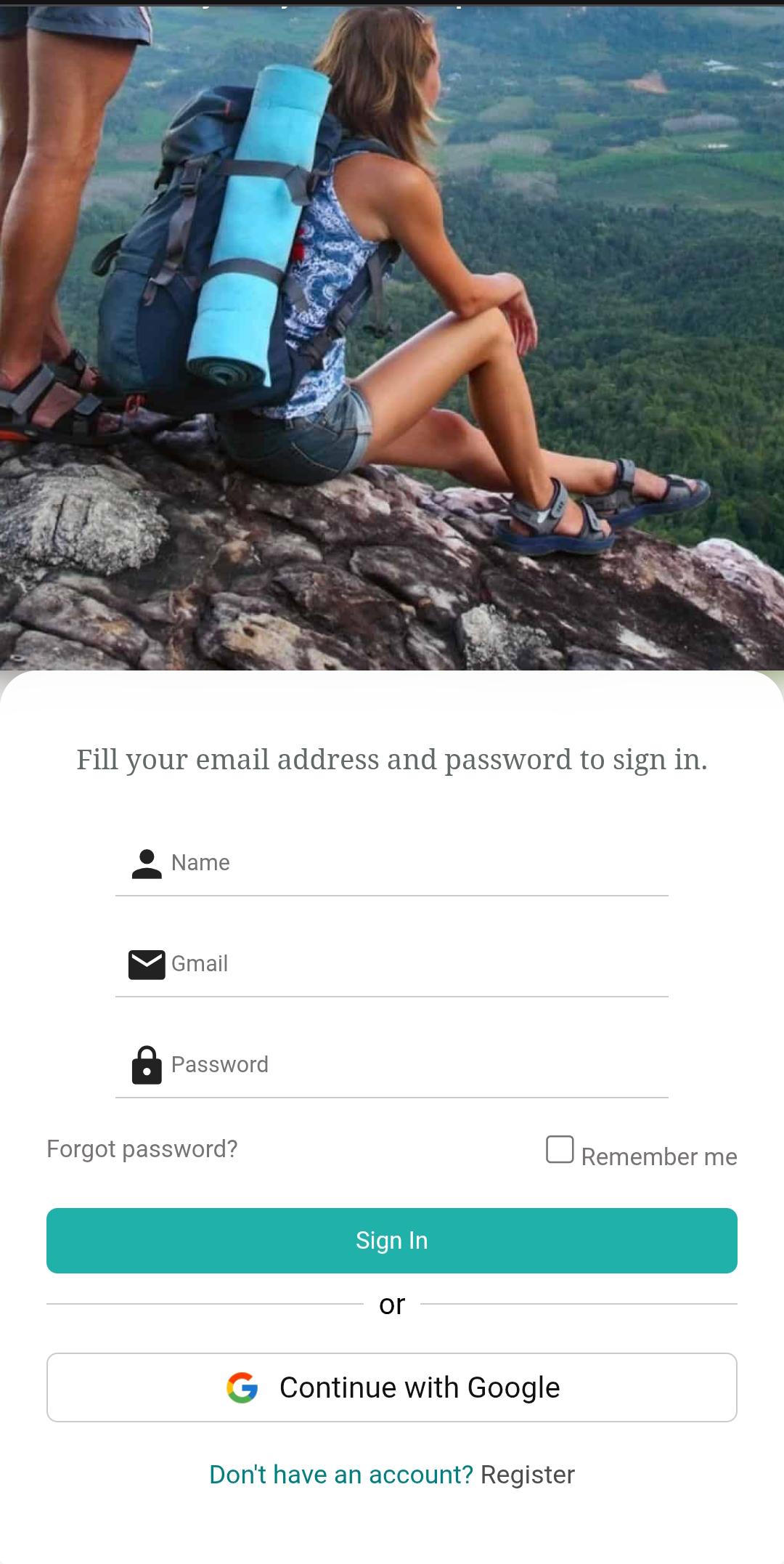 Single Page Mobile 2
