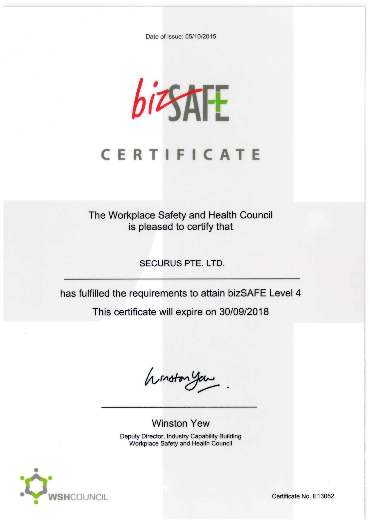 Certificate 11