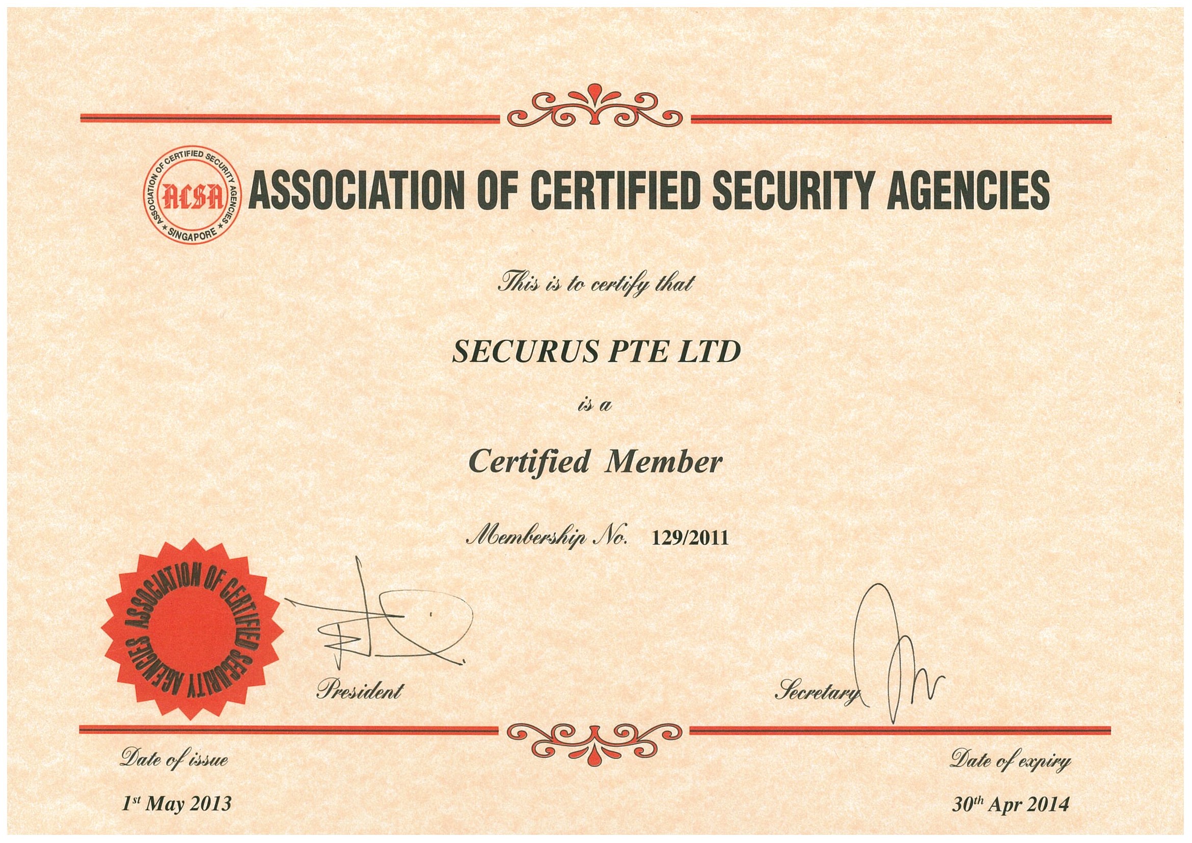 Certificate 30